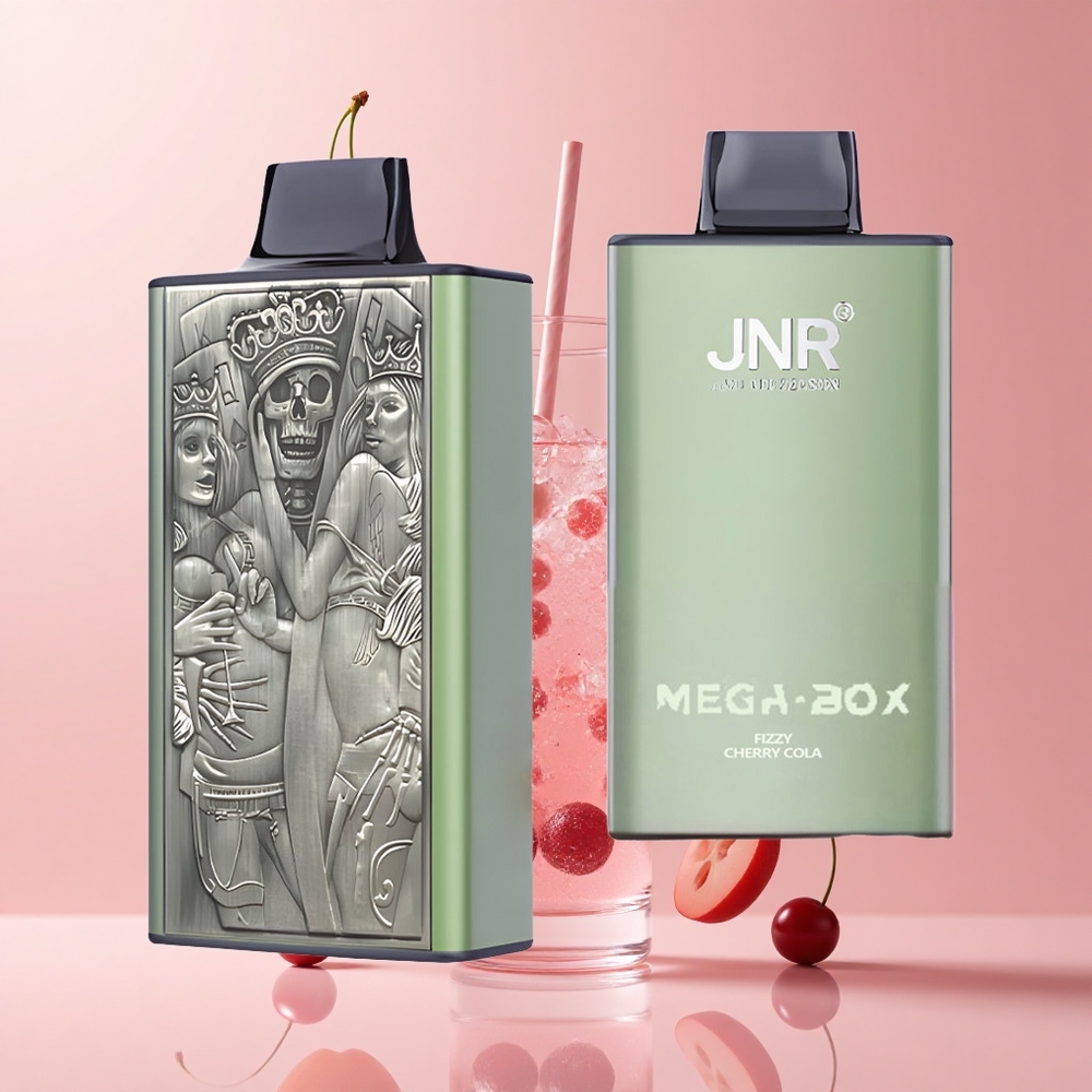 Fizzy Cherry Cola JNR Mega Box 25000 Puffs Dual Mesh Disposable Vape