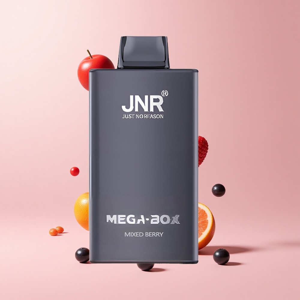 Mixed Berry JNR Mega Box 25000 Puffs 30ml Dual Mesh Disposable Vape