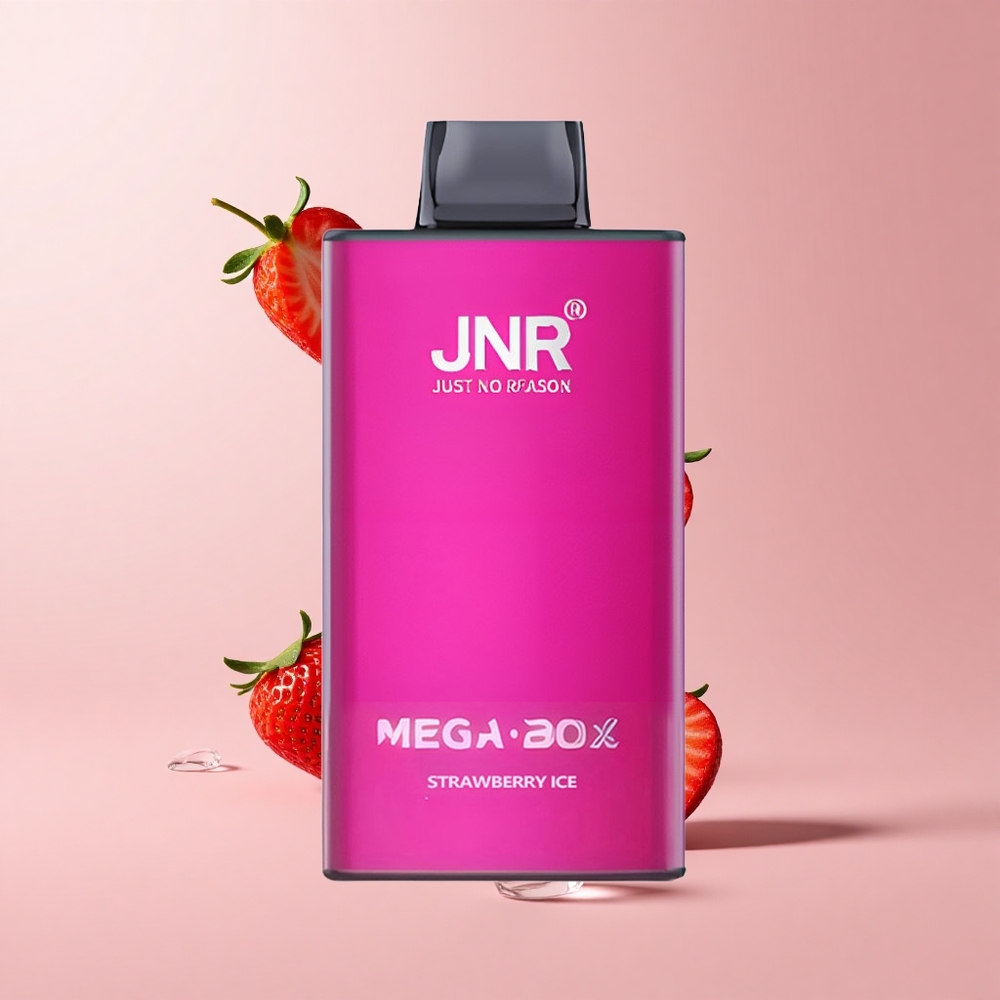 Strawberry Ice JNR Mega Box 25000 Puffs Dual Mesh Disposable Vape