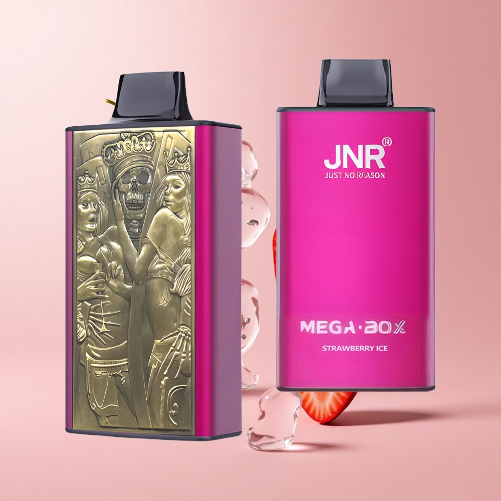 Strawberry Ice JNR Mega Box 25000 Puffs Dual Mesh Disposable Vape