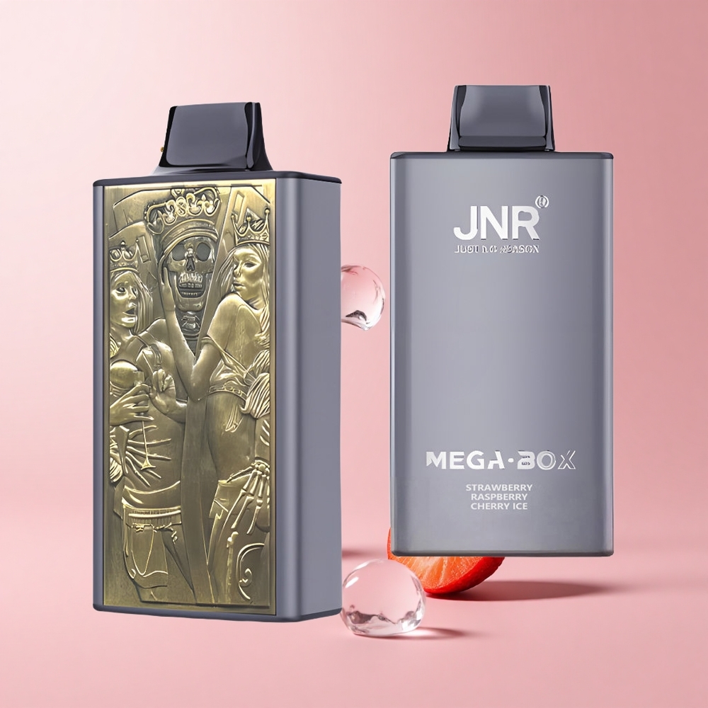 Strawberry Raspberry Cherry Ice JNR Mega Box 25000 Puffs Dual Mesh Type-C