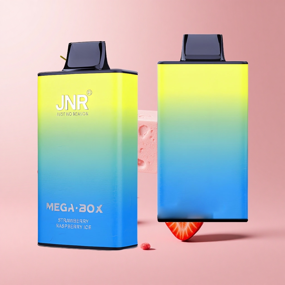Strawberry Raspberry Ice JNR Mega Box 25000 Puffs Dual Mesh Disposable Vape