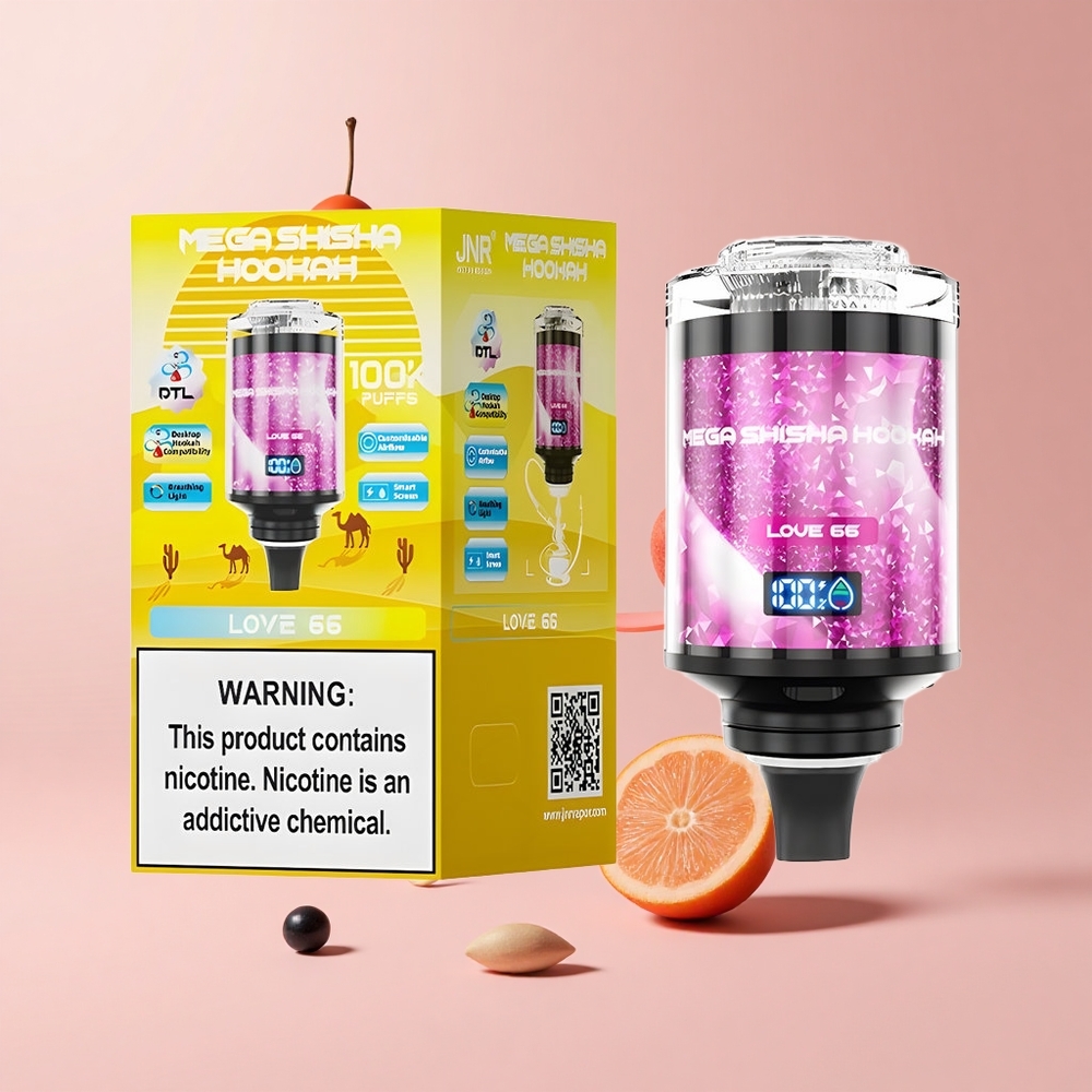 Love 66 JNR Mega Shisha 100K 60ml 2200mAh Desktop Hookah