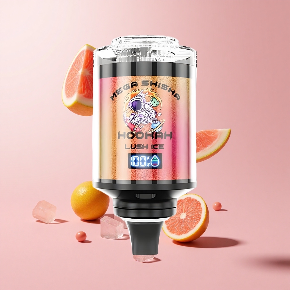 Lush Ice JNR Mega Shisha Hookah 100K Desktop 60mL 2200mAh