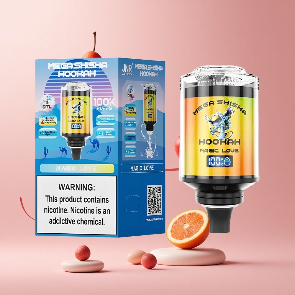 Magic Love JNR Mega Shisha 100K 60ml 2200mAh Type-C Desktop Hookah