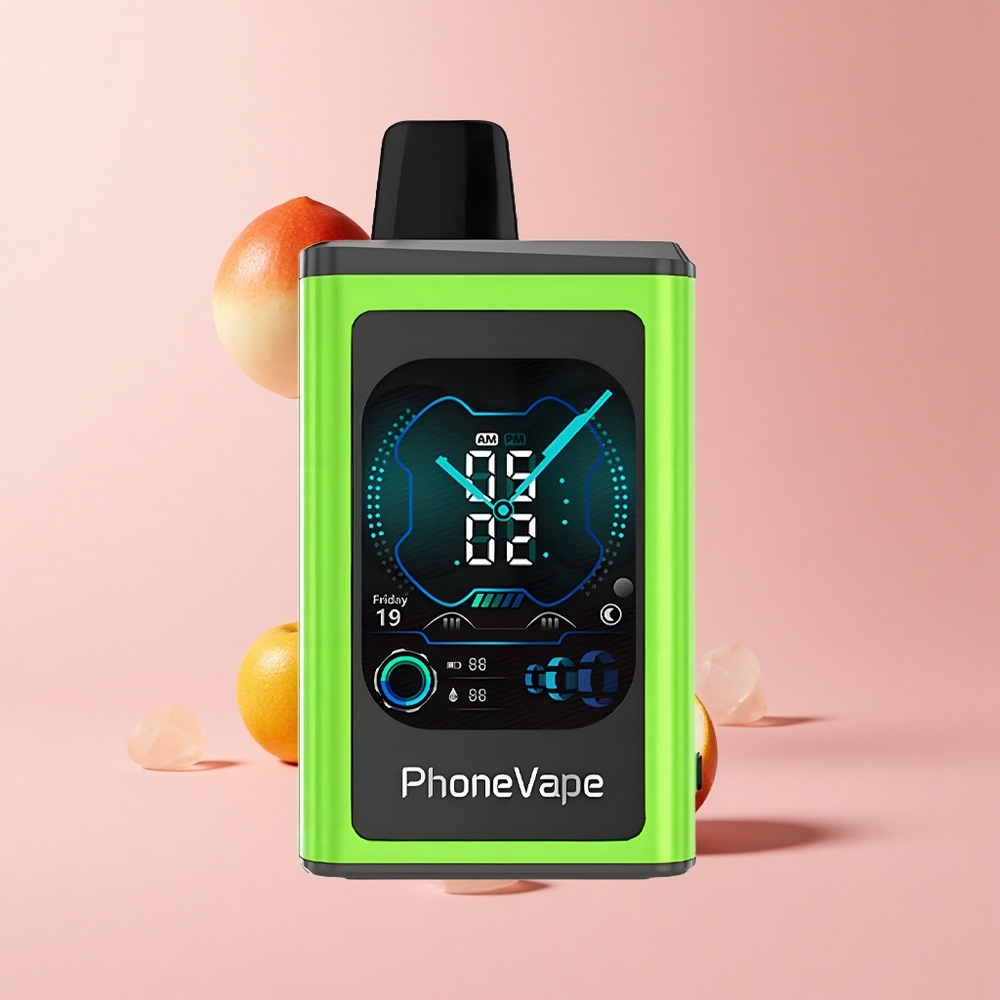 Sour Apple Ice JNR PhoneVape 30000 Turbo App Control Disposable Vape