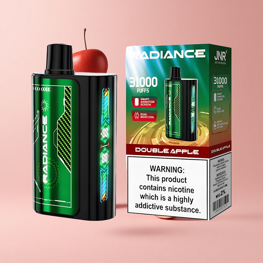 Double Apple JNR Radiance 31000 Puffs 28ml Dual Mesh Disposable Vape