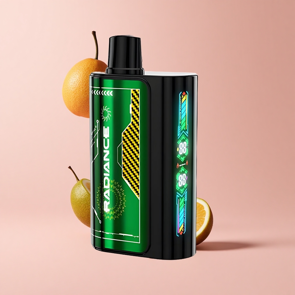 Passion Fruit Kiwi JNR Radiance 31000 Puffs Dual Mesh Disposable Vape