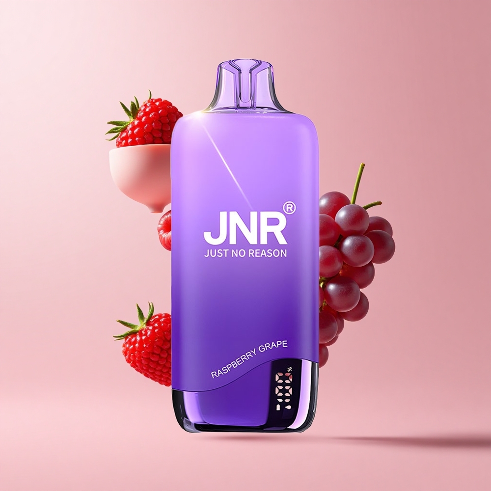 Raspberry Grape JNR Rainbow 10500 Puffs 18ml Mesh