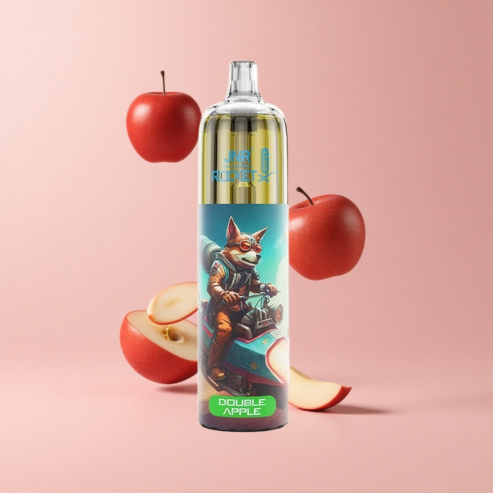 Double Apple JNR Rocket-X 12400 Puffs Mesh Coil Adjustable Airflow