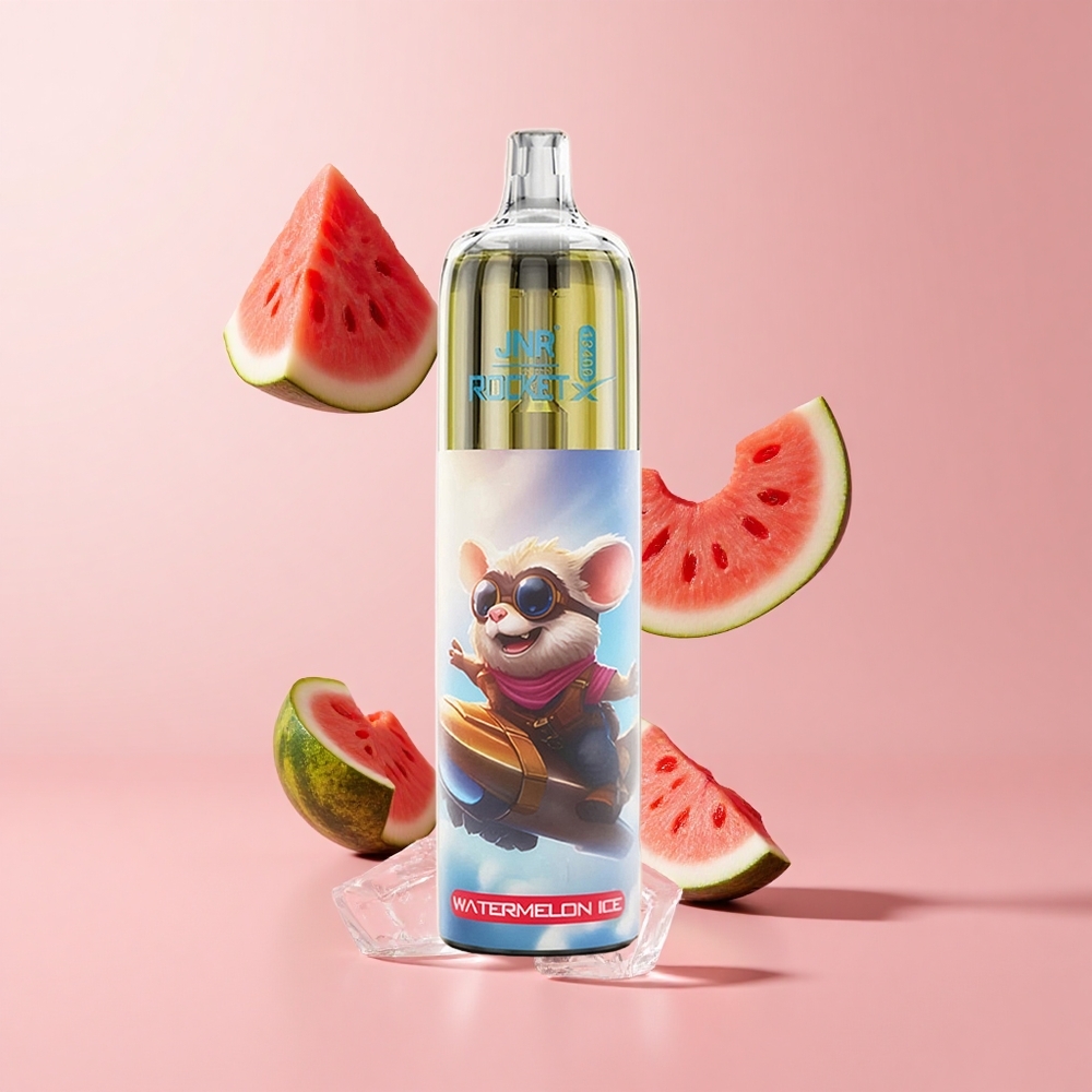 Watermelon Ice JNR Rocket-X 12400 Puffs Mesh Coil Adjustable Airflow