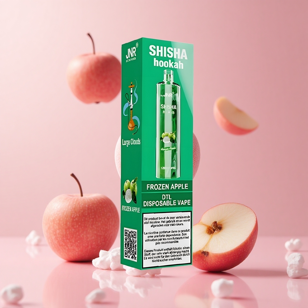 Frozen Apple JNR Shisha Hookah 12000 Puffs 750mAh 24ml 0.6Ohm