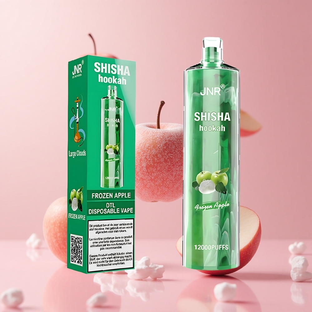 Frozen Apple JNR Shisha Hookah 12000 Puffs 750mAh 24ml 0.6Ohm