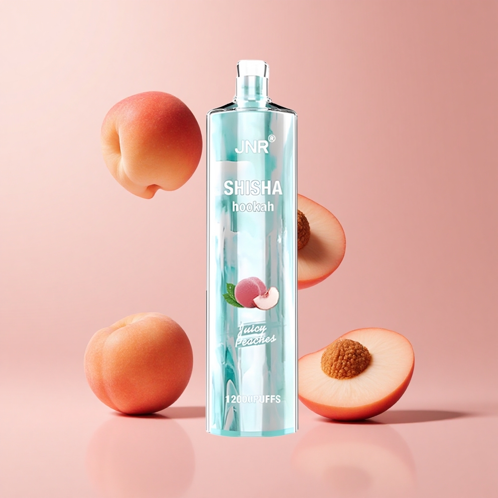Juicy Peaches JNR Shisha Hookah 12000 Puffs 24ml 750mAh