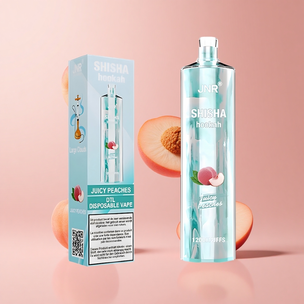 Juicy Peaches JNR Shisha Hookah 12000 Puffs 24ml 750mAh