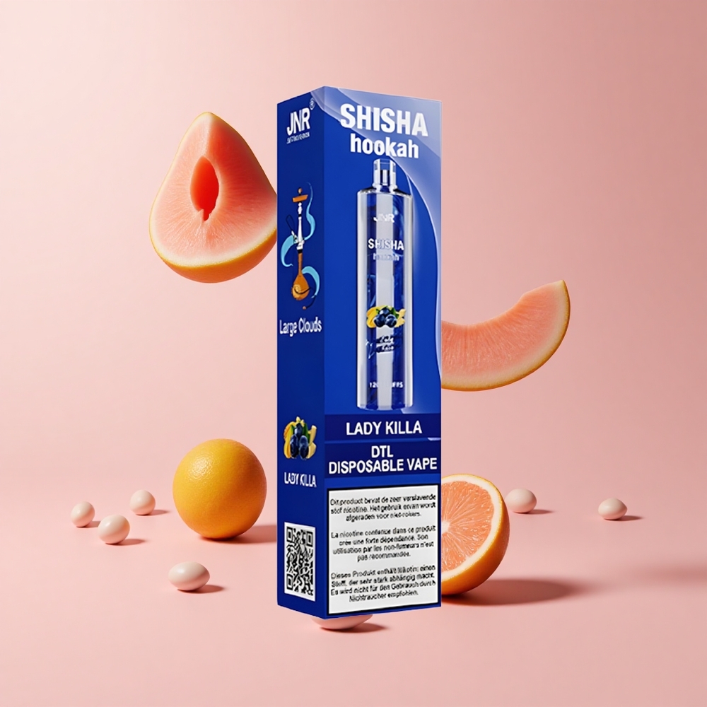 Lady Killa JNR Shisha Hookah 12000 Puffs 24ml 750mAh Disposable Vape