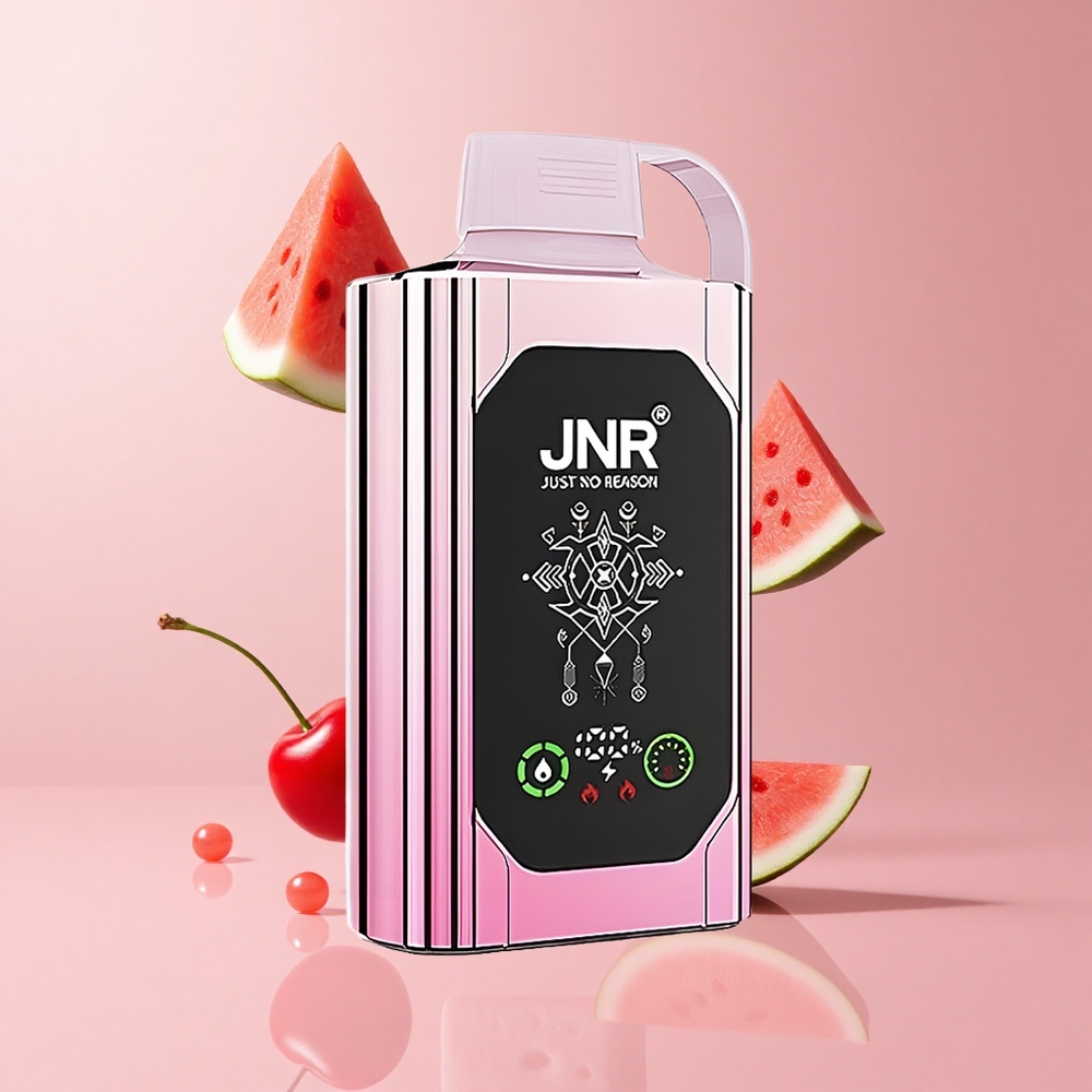 Cherry Watermelon JNR Shisha Hookah Box 20500 Puffs 25ml Dual Mesh Type-C