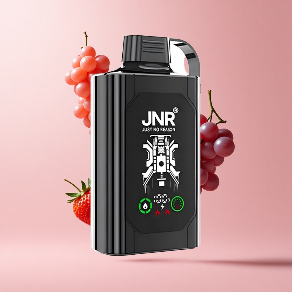 Strawberry Grape JNR Shisha Hookah Box 20500 Puffs Dual Mesh 25ml