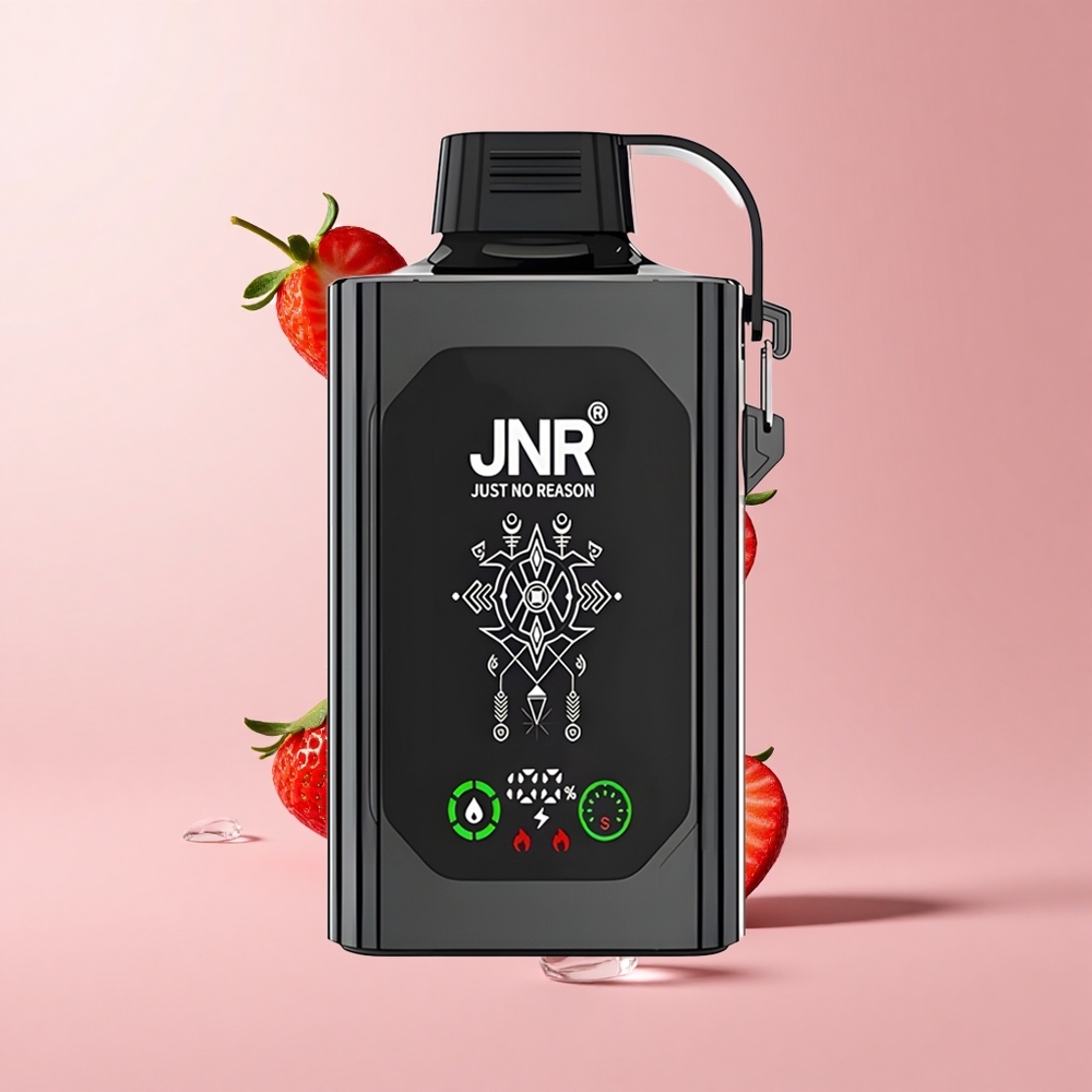 Strawberry Ice JNR Shisha Hookah Box 20500 Puffs HD Display Type-C