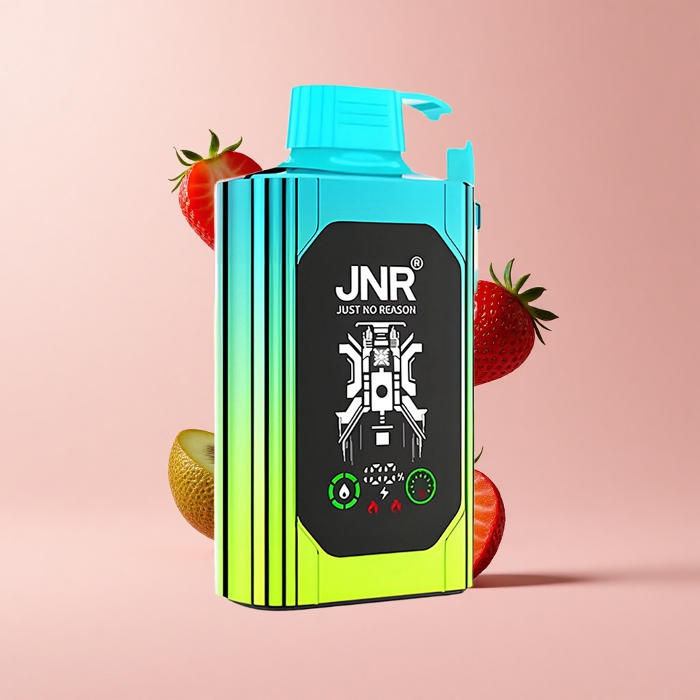 Strawberry Kiwi JNR Shisha Hookah Box 20500 Puffs 25ml Dual Mesh