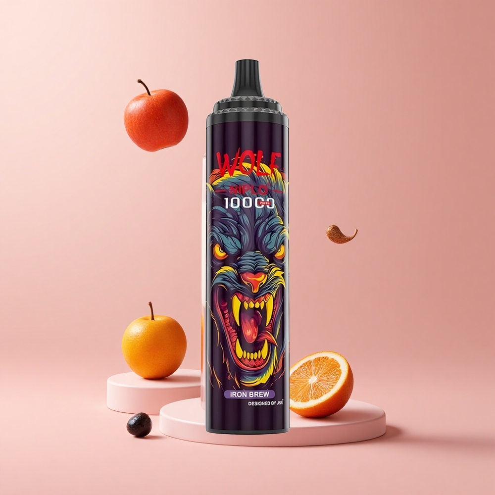 Iron Brew JNR Wolf Niplo 10000 Puffs 1.0 Ohm Mesh 20ml