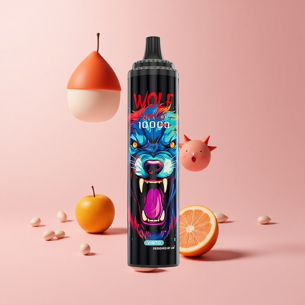 Vimto JNR Wolf Niplo 10000 Puffs 20ml 0%,2%,5% Nicotine Mesh