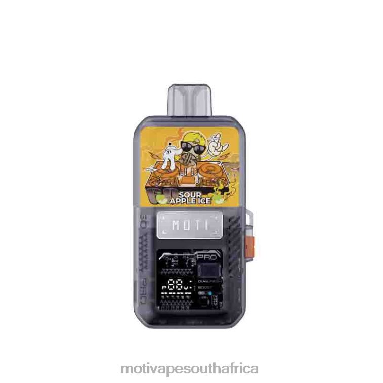 Moti Vape Disposable | MOTI Go Pro Disposable Pod+Device Sour Apple Ice VHR2D77