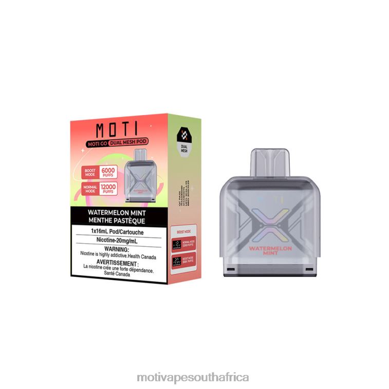 Moti Vape Pods South Africa | MOTI Go Pro Disposable Pod Strawberry Icy VHR2D95