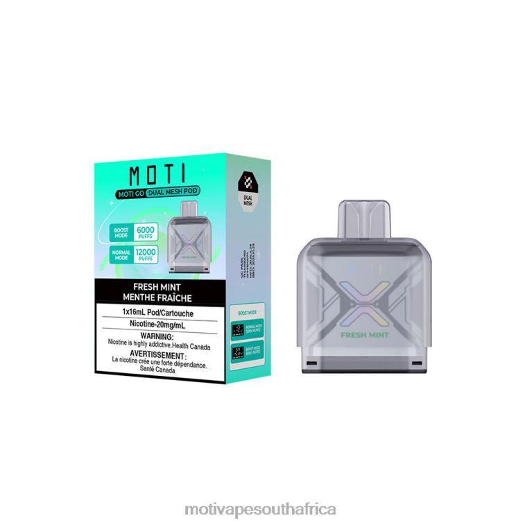 Moti Vape Pods South Africa | MOTI Go Pro Disposable Pod Strawberry Icy VHR2D95