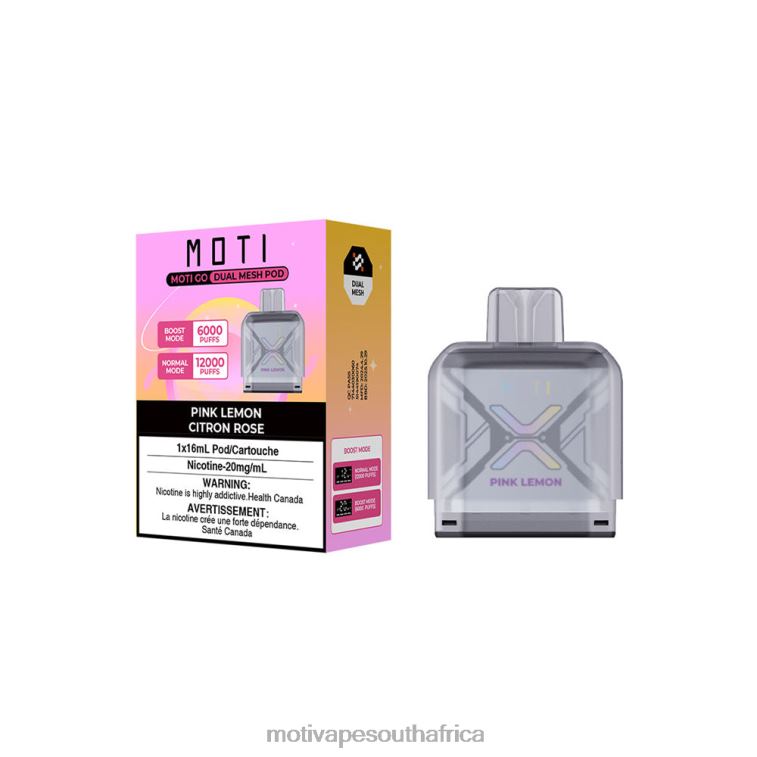 Moti Vape Pods South Africa | MOTI Go Pro Disposable Pod Strawberry Icy VHR2D95