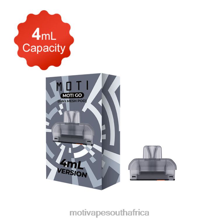 Moti Vape Amazon | MOTI Go Pro Refillable Pods (Pack of 2) VHR2D120
