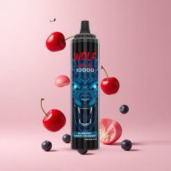 Blueberry Cherry Cranberry JNR Wolf Niplo 10000 Puffs 20ml 1.0Ohm