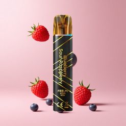 Blueberry Sour Raspberry JNR Black&Golden 800 Puffs 550mAh 2ml Disposable Vape