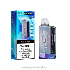 Moti Vape Amazon | MOTI Beast Pro Disposable Vape (5%, 10000 Puffs) Blue Razz Ice VHR2D40