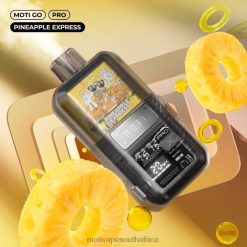 Moti Vape Disposable | MOTI Go Pro Disposable Vape (5%, 12000 Puffs) Pineapple Express VHR2D17