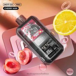 Moti Vape Pods South Africa | MOTI Go Pro Disposable Vape (5%, 12000 Puffs) Cherry Kiss VHR2D15