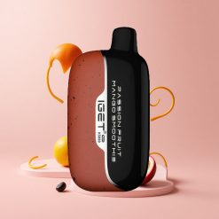 Passion Fruit Mango IGET Moon K5000 5000 Puffs Mesh Coil Disposable Vape