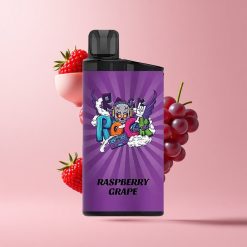 Raspberry Grape IGET Bar 3500 Puffs 1400mAh Mesh Coil
