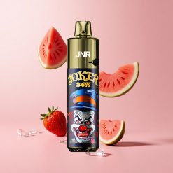 Strawberry Watermelon Ice JNR Joker 24K Puffs Refillable TPD Disposable Vape